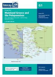 Imray Chart G1 Mainland Greece And The Peloponnisos Todd