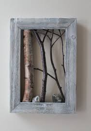 Diy Tree Branch Frame Ideas My Home Decor Guide Twig Art Wall Hanging Designs Tree Bark Crafts