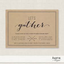 Farm To Table Parties Are Really Big Right Now Us Poor People Just Call It Supper I Dinner Party Invitations Dinner Party Summer Birthday Dinner Invitation