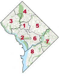 Washington Dc Wards Map Voting In Dc — League Of Women Voters Of The District Of Columbia