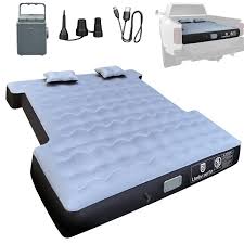 Amazon.Com: Ohgeni Air Mattress Queen With Built In Pump,18 Inch Elevated  Quick Inflation/Deflation Inflatable Bed,High Durability Blow Up Mattresses  For Camping, Indoor, Guests Air Bed, Blue : Home & Kitchen