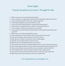 Date nights for established couples can feel boring and stale if you talk about the same old topics all the time. Fun Questions To Ask A Guy You Are Dating Best Online Dating Website Reviews