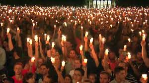 Throughout this uncanny night, his vigil gradually transforms into a harrowing spiritual investigation of both his cursed surroundings and his pitiable past . Thousands Gather For Peaceful Candlelight Vigil At Uva Cnn