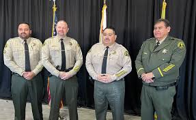 Imperial County Sheriff Celebrates Promotion of Key Staff