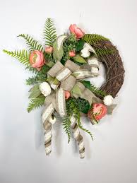 This website contains information, links, images and videos of sexually explicit material (collectively, the sexually explicit material). Ranunculus Flower Twig Wreath Spring Wreath For Front Door Etsy