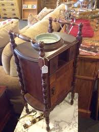 Antique Smoke Stand With Humidor And Hidden Compartments Hidden Compartments Antiques Antique Furniture