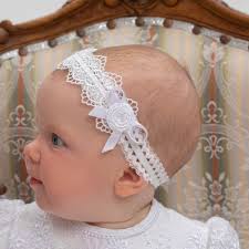 Infant Baptism Headband