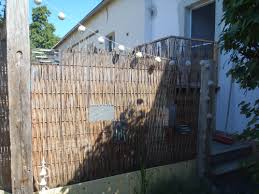 Sichtschutz Aus Baustahlmatte Und Weide Baustahlmatten Garten Terrasse Sichtschutz