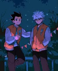 Highschool Au Xd In 2020 Hunter Anime Hunter X Hunter Anime