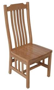 Put together a dining room set that expresses your style, or stop by a design center and let an ethan allen designer put one together for you. Oak Mission Dining Room Chair Without Arms