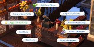 👑make your friends and family patrons! Littlemssam S Sims 4 Mods Retail Overhaul Hire Certain Employees Better