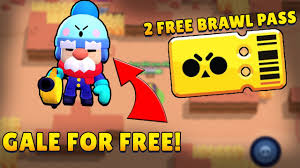 Gale is a tireless handyman who gets no rest. Free Brawl Pass In Brawl Stars Giveaway Giveaway Ended Free Battle Pass Youtube