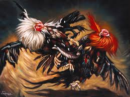 Download rooster fighting images and photos. Mexican Cock Fight Rooster Painting By Jorge Torrones