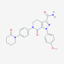 Apixaban belongs to the class of drugs known as factor xa inhibitors. Apixaban C25h25n5o4 Pubchem