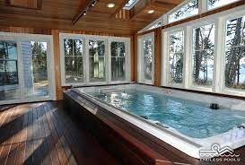 Bender & associates architects designed a pool that is appropriate for the period and design of the house, enhancing rather than overpowering the property. Swim Spas By Endless Pools Luxury Swim Spas Indoor Swim Spa Swim Spa Indoor Hot Tub
