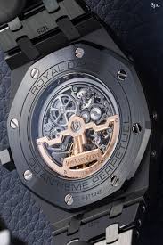 The company was founded by jules louis audemars and edward auguste piguet in the vallée de joux in 1875, acquiring the name audemars piguet & cie in 1881. Up Close Audemars Piguet Royal Oak Perpetual Calendar Openworked In Black Ceramic Sjx Watches