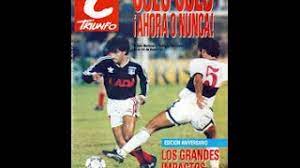 Jun 05, 2021 · este sábado 5 de junio se celebran 30 años desde que colo colo logró conquistar la que es, hasta ahora, la primera y única copa libertadores que posee un equipo chileno masculino en sus vitrinas, en la final ante olimpia de paraguay en el estadio monumental en el año 1991. Olimpia Vs Colo Colo Final De Ida Copa Libertadores De America 1991 Youtube