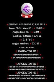 Prediksi Hongkong Hari Ini 30 Juli 2020 Em 2020