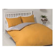 Fynelinen bedding is thoughtfully selected from the finest fabrics and locally designed to delight the senses and satisfy the need for aesthetic pleasure and comfort. Sainsbury S Home Grey Mustard Bed Set Sainsbury S