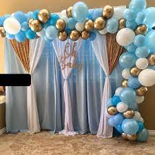 Blue and gold birthday decorations. Buy 92pcs Blue Gold Balloon Garland Kit For Boy Birthday Party Decoratons At Affordable Prices Free Shipping Real Reviews With Photos Joom