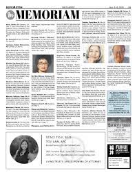 Maybe you would like to learn more about one of these? 2020 Obituaries Pacific Citizen