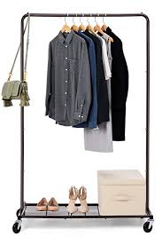 Steel clothes racks offer the most durability, so you'll be able to store all your hanging garments with ease. Heavy Duty Commercial Clothes Rack Off 55