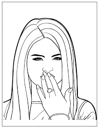 Print and download your favorite coloring pages to color for hours! Coloring Pages Selena Gomez Coloring Home