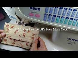 quick easy diy face mask cover youtube easy face mask diy diy face mask diy face