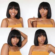 Apply the salon pro 30 second weave molding gel to all of your damp hair. How Do You Do A Quick Weave Bob