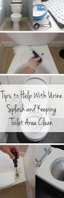 Tips For Dealing With Urine Splash And Keeping Toilet Area Clean Wrapped In Rust Cleaning Hacks Cleaning Household House Cleaning Tips