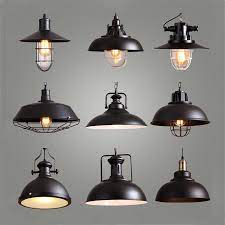 Industrial style lighting & home decor from shades of light! Industrial Style Retro Pendant Lights Vintage Pendant Lamp Hanging Lamp With E27 Led Bulb Dormitorio Dinning Room Kitchen Bar Pendant Lights Aliexpress