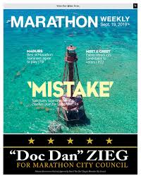 Marathon Weekly 9 19 19 By Keys Weekly Newspapers Issuu