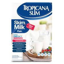 Anda akan menemukannya di banyak makanan yang familier. Tropicana Slim Milk Skim Fiber Pro Plain 500gr