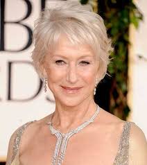 Choppy textured short bob with short fringe. 20 Super Short Hair Styles For Older Women