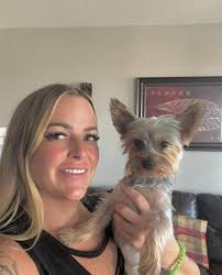 Hello there! This my my adorable Annie. She will be 3 years old in January.  She's an indoor princess 80% of the time but loves being a backyard baddie  for a few