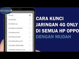 Cara Lock 4g Lte Di Semua Hp Oppo F7 F9 F11 A3s A5s A52020 A92020 Dll Youtube