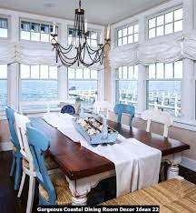 Gorgeous Coastal Dining Room Decor Ideas Coastal Dining Room Decor Nautical Dining Rooms Coastal Dining Room