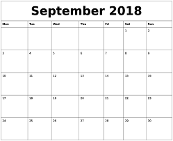 And printable monthly calendar is one of some good. 2018 Calendar Printable Monthly