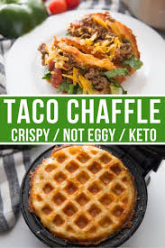 Keto Chaffle Taco Shell Recipe Crispy In 2020 Keto Recipes Easy Stuffed Shells Recipe Taco Shell Recipe