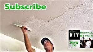 Maybe you would like to learn more about one of these? Can I Skim Coat Over My Painted Popcorn Ceiling Diy Youtube