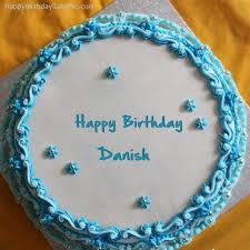 Birthday Cake Wishes Images Download Blue Floral Birthday Cake For Danish With Name Danish Happy Birthday Cake Download Happy Birthday Cake Writing Birthday Cake Write Name Birthday Wishes Cake