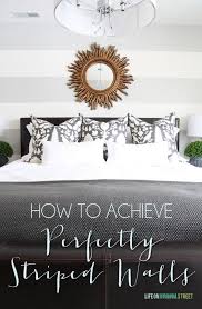Diy striped wall guest bedroom makeover. How To Paint Striped Walls Life On Virginia Street