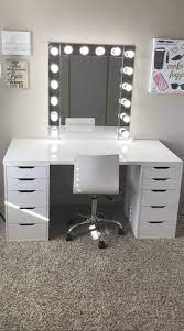 Makeup Vanity Set Canada Order Makeup Looks Easy Natural Of Makeup Forever Aqua Eyes For Makeup Brushes Design So Mak Diy Vanity Mirror Vanity Decor Diy Vanity
