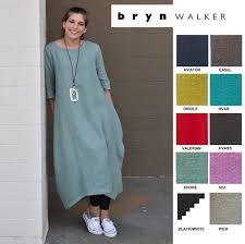 Bryn Walker Light Linen Pilkington Dress Artsy Drape Xs