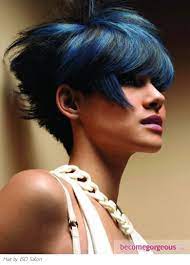 Blue Hair Punk Hair Tousled Hair Hair Styles