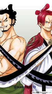 One piece manga and anime vol. One Piece Dracule Mihawk Shanks Hd Hintergrundbilder Herunterladen
