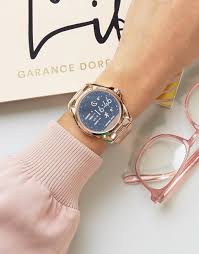 Michael Kors Rose Gold Bradshaw Smart Watch Tap Link Now To Find The Products You Deserve We Believe Michael Kors Rose Watches Women Michael Kors Michael Kors