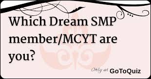 Which dream smp character am i quiz. Which Dream Smp Member Mcyt Are You