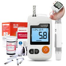 Details About Sannuo Blood Glucometer Monitor Diabetes Sugar Meter Starter Kit Strips Lancet