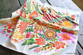 Perfect Summer Tea Towel Kitchen Towels Kitchen Tea Towels Diy Kitchen Decor